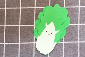 儿歌多多创意手工画 大白菜 宝宝动手拼出可爱的健康蔬菜视频封面