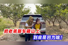 把弟弟20万的新车扔到了山上，到底是因为啥，知道真相后太气人了视频封面