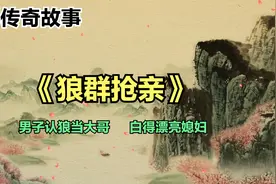 民间故事：男子认了一只狼当大哥，狼大哥好心，送他一个新媳妇