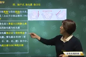 临床17女性生殖系统04妊娠诊断03胎产式、胎先露、胎方位的特点视频封面