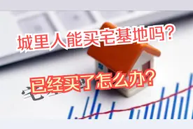 城里人能不能购买农村宅基地房？如果买了怎么办？