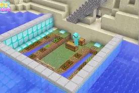 我的世界〈搞笑〉自制水库 自动灌溉型新型农田