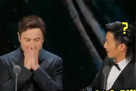 沈腾台上装害羞不颁奖，谢霆锋无奈直摇头！当众港星碰上谐星沈腾视频封面