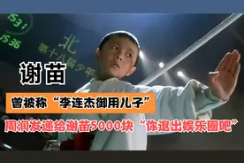 “李连杰御用儿子”谢苗：为何巅峰时期选择退圈，现如今怎样了