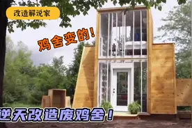 逆天改造！女生高中毕业搬进鸡舍？改造废弃鸡舍变独栋小别墅视频封面