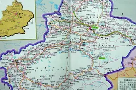 2分钟看完3D地形新疆地图视频封面