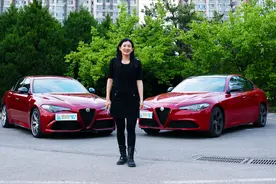 法拉利“同乡” 阿尔法·罗密欧Giulia评测，60万的差价那个香？视频封面