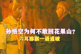 成佛之后，孙悟空为何不敢回花果山？六耳猕猴一语道破！视频封面