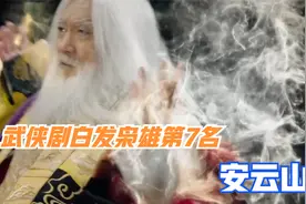 武侠剧白发枭雄排行榜第七名：安云山