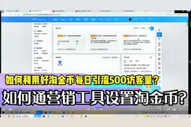 淘宝店铺如何设置淘金币？引流增加1w+访客，新手小白一定要看.
