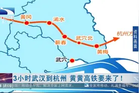 3小时武汉到杭州 黄黄高铁要来了！视频封面