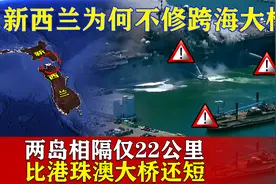 两岛屿相隔仅22公里，同属于新西兰领土，为何迟迟不修跨海大桥？视频封面