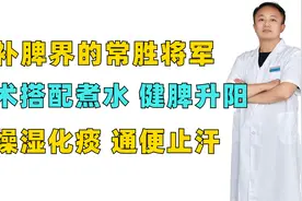 补脾界的常胜将军，白术搭配煮水，健脾升阳，燥湿化痰，通便止汗视频封面
