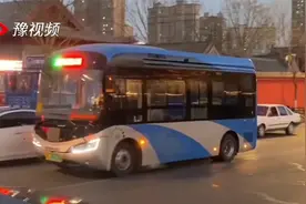 洛阳公交车外形萌翻游客 80后公交司机：外地公交不像洛阳这么多