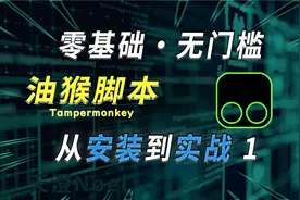 【js】油猴脚本保姆级攻略1，安装Tampermonkey并编写去广告脚本视频封面