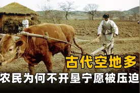古代空地那么多，为何农民宁愿被地主压迫，也不愿去开垦荒地？视频封面