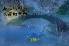 岁月不败好诗词：杏花疏影里，吹笛到天明（陈与义《临江仙》）视频封面