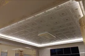 农村自建房给四十多平方的客厅吊顶，花了七八千搞的效果好看吗？视频封面