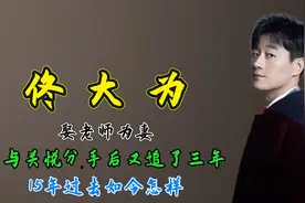 娶老师为妻的佟大为：与关悦分手后又追了三年，15年过去如今怎样视频封面