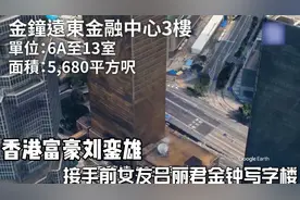 香港富豪刘銮雄，接手前女友吕丽君金钟写字楼，帮她周转还债视频封面