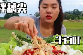拌藕尖 牛百叶——泰国bella姐姐视频封面