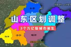 山东区划调整设想。#山东视频封面