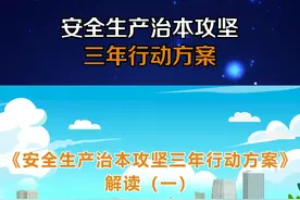 安全生产治本攻坚三年行动方案解读视频封面