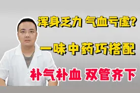 浑身乏力，气血亏虚，一味中药巧搭配，补气补血，双管齐下