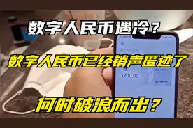 数字人民币遇冷？数字人民币已经销声匿迹了，何时破浪而出？视频封面