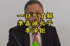 一口气了解李嘉诚长子李泽钜