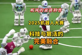 听风的蚕讲科普：2025机器人大赛科技与狠活的完美融合。