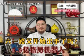 六一路又开始出手了吗？5.3亿格局机器人视频封面