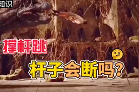 看撑杆跳你想过竿子会断没？弹性这么好，到底是啥材质的？视频封面