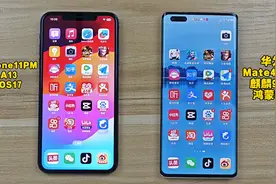4年前的iPhone对比华为Mate40Pro流畅度测试，麒麟9000依然很流畅视频封面