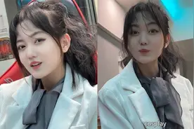 男生套路发小去电竞酒店，谁料发小换上cos胡桃后反被男生取笑！视频封面