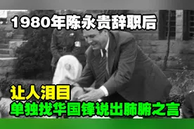 1980年陈永贵辞职后，单独找华国锋说出肺腑之言，让人泪目视频封面