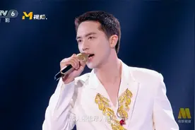 2024中国电影大数据荣誉之夜，许魏洲演唱歌曲《人间道》