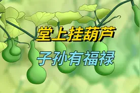 俗语“堂上挂葫芦，子孙有福禄”，挂葫芦有何讲究？真的会有福？视频封面