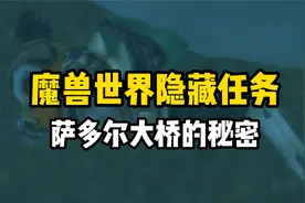 魔兽世界隐藏任务，萨多尔大桥下的秘密，信件内容感动玩家视频封面