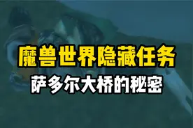 魔兽世界隐藏任务，萨多尔大桥下的秘密，信件内容感动玩家视频封面