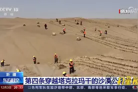 新疆：第四条穿越塔克拉玛干的沙漠公路建成通车视频封面