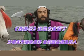 《西游记》还是太全面了，沙僧先天抽象圣体，全剧最会摸鱼的人