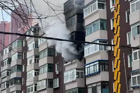 沈阳市和平区一小区发生燃气爆燃 现场一人受轻伤