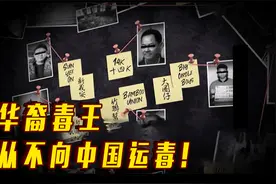 华裔老大成为全球毒王，声称从不向中国运毒，令20国头痛不已！视频封面