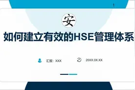 如何建立有效的HSE管理体系视频封面