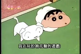 蜡笔小新变装秀--动物篇（萤火虫、白色、小白棉花糖）