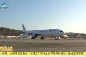 每天一班  “三亚⇌浦东⇌伦敦”航线开通视频封面
