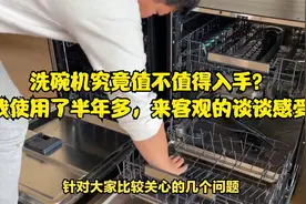 洗碗机究竟值不值得入手？我使用了半年多，来客观的谈谈感受视频封面