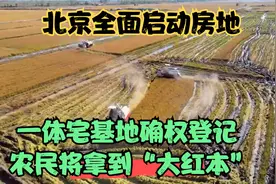 北京全面启动房地一体宅基地确权登记 农民将拿到“大红本”视频封面