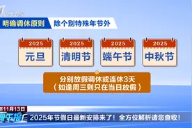 2025年节假日最新安排来了！全方位解析请您查收！视频封面